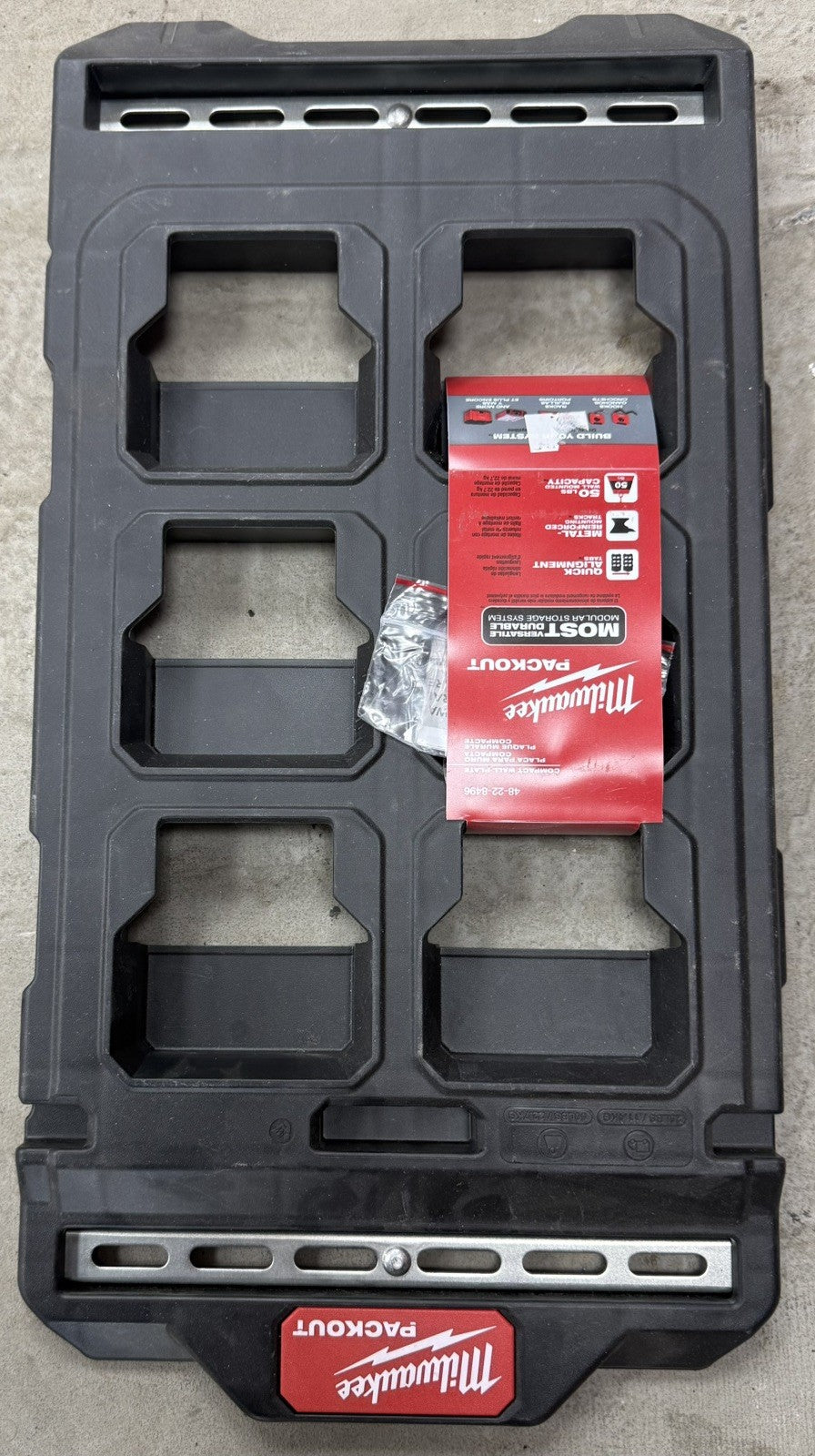 Packout Compact Wall Plate - 48-22-8496 - Lumi and Leo