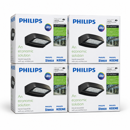 Philips Stonco Keene LPW32 LED Wall Sconce 71W 347V 4000K Commercial Light - Lumi and Leo