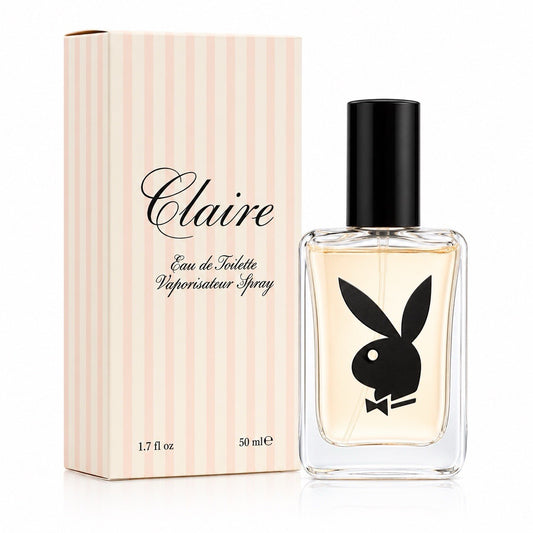 Playboy Claire Eau De Toilette EDT Spray for Women 50ml 1.7 fl oz New - Lumi and Leo