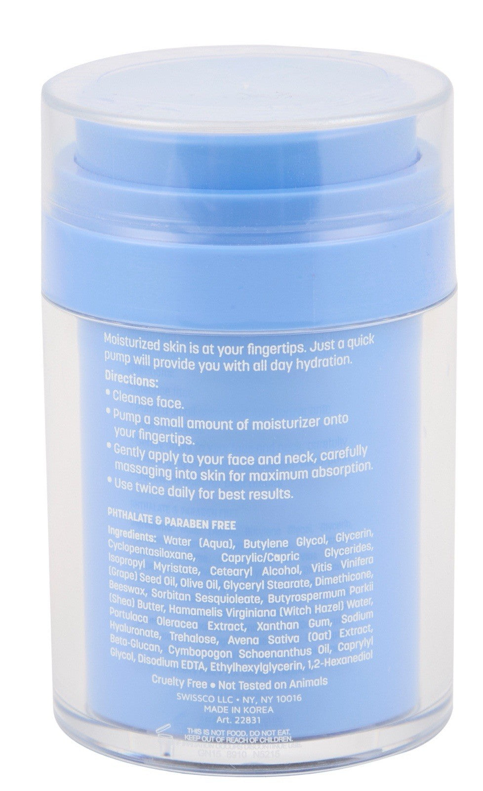 Precision Beauty  Hyaluronic Acid Facial Moisturizer Helps Skin Tone 3.4oz NEW!!