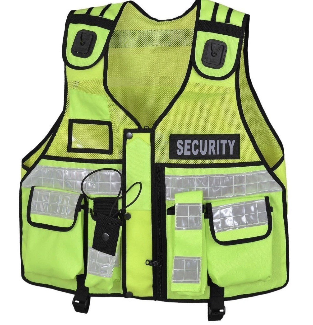 Premium Security Vest High Visibility Reflective Safety Vest - Lumi and Leo