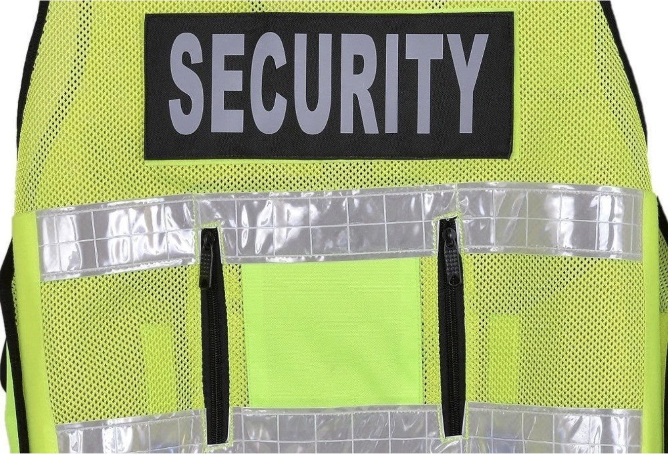 Premium Security Vest High Visibility Reflective Safety Vest