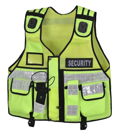 Premium Security Vest High Visibility Reflective Safety Vest - Lumi and Leo