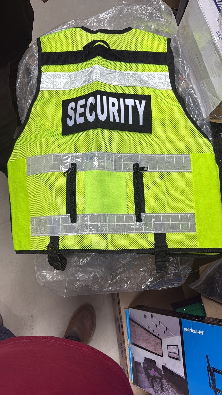 Premium Security Vest High Visibility Reflective Safety Vest - Lumi and Leo