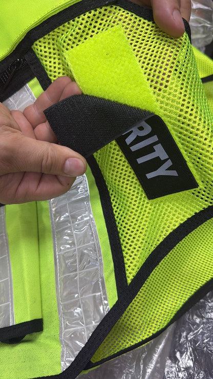 Premium Security Vest High Visibility Reflective Safety Vest - Lumi and Leo