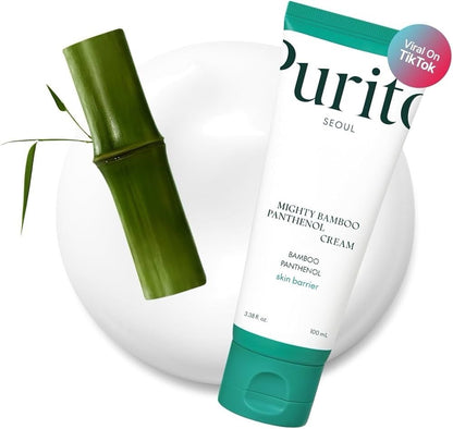 Purito Mighty Bamboo Panthenol Cream 100ml 2 Pack Vegan Made in Korea - Lumi and Leo