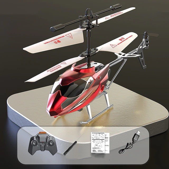 RC Helicopter Lights Remote Control Aircraft for Kids