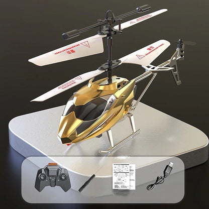 RC Helicopter Lights Remote Control Aircraft for Kids - Lumi and Leo