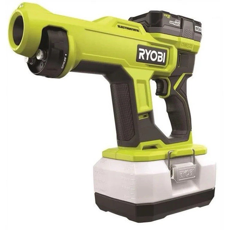 RYOBI 18V ONE+ Cordless Handheld Electrostatic Sprayer Kit