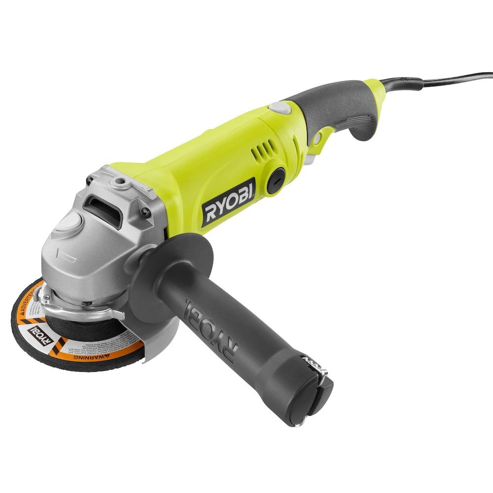 RYOBI 7.5 Amp 4.5 in. Corded Angle Grinder - Lumi and Leo
