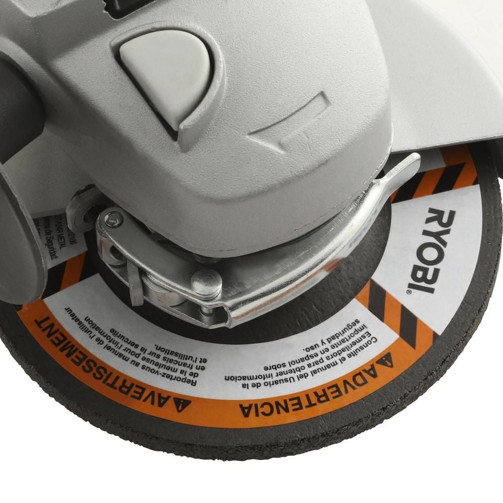 RYOBI 7.5 Amp 4.5 in. Corded Angle Grinder - Lumi and Leo