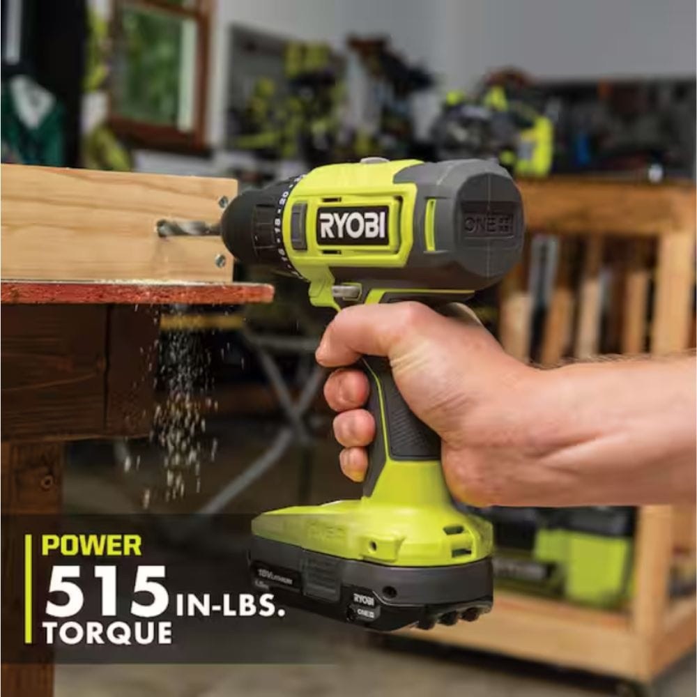 RYOBI ONE+ 18V Cordless 1/2 in. Drill/Driver PCL206 (Tool Only)