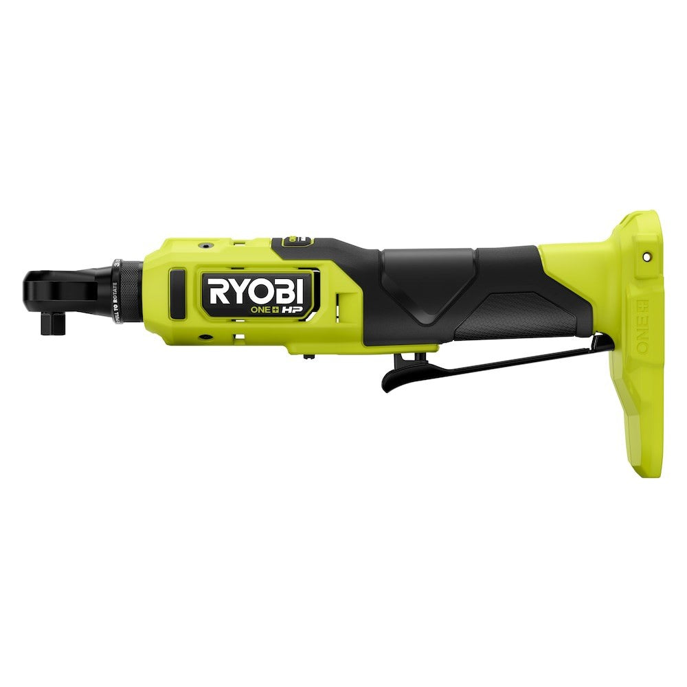 RYOBI ONE+ 18V HP Brushless Cordless Compact 1/4 in. High Speed Ratchet - Lumi and Leo