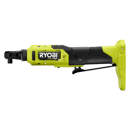 RYOBI ONE+ 18V HP Brushless Cordless Compact 1/4 in. High Speed Ratchet - Lumi and Leo