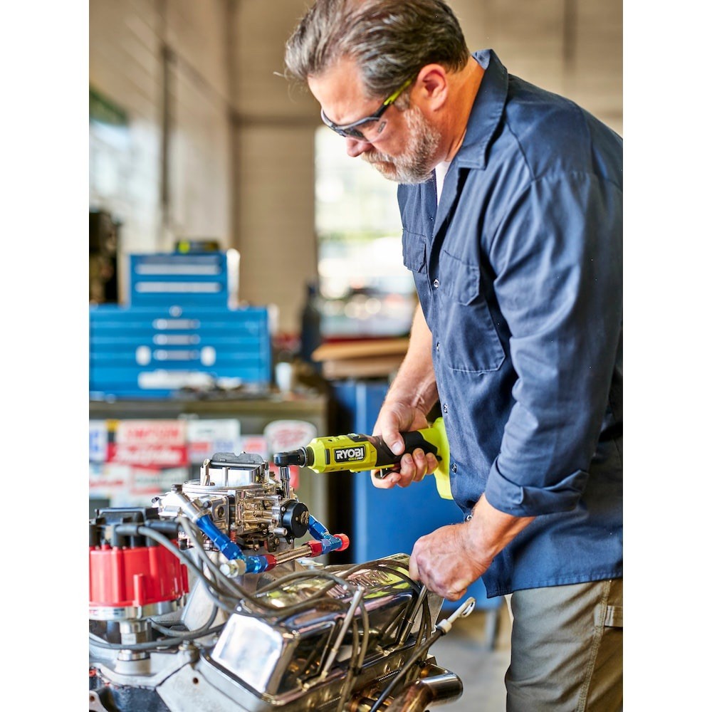 RYOBI ONE+ 18V HP Brushless Cordless Compact 1/4 in. High Speed Ratchet