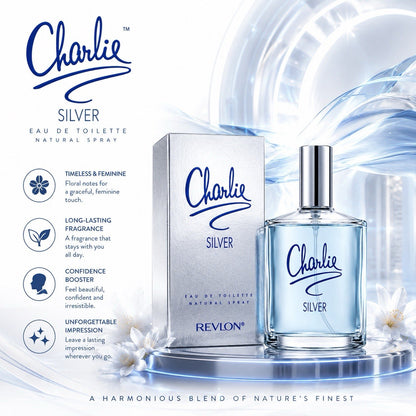 Revlon Charlie Collection 4 Pack EDT 100ml Gold Silver Red Blue for Women - Lumi and Leo