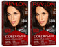 Revlon ColorSilk Hair Color 20 Brown Black Pack of 2 - Lumi and Leo