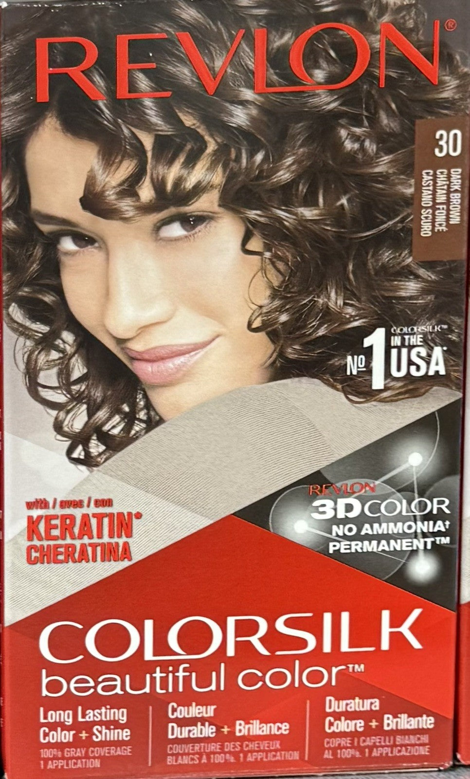 Revlon ColorSilk Hair Color 30 Dark Brown Permanent Hair Dye Pack of 2 - Lumi and Leo