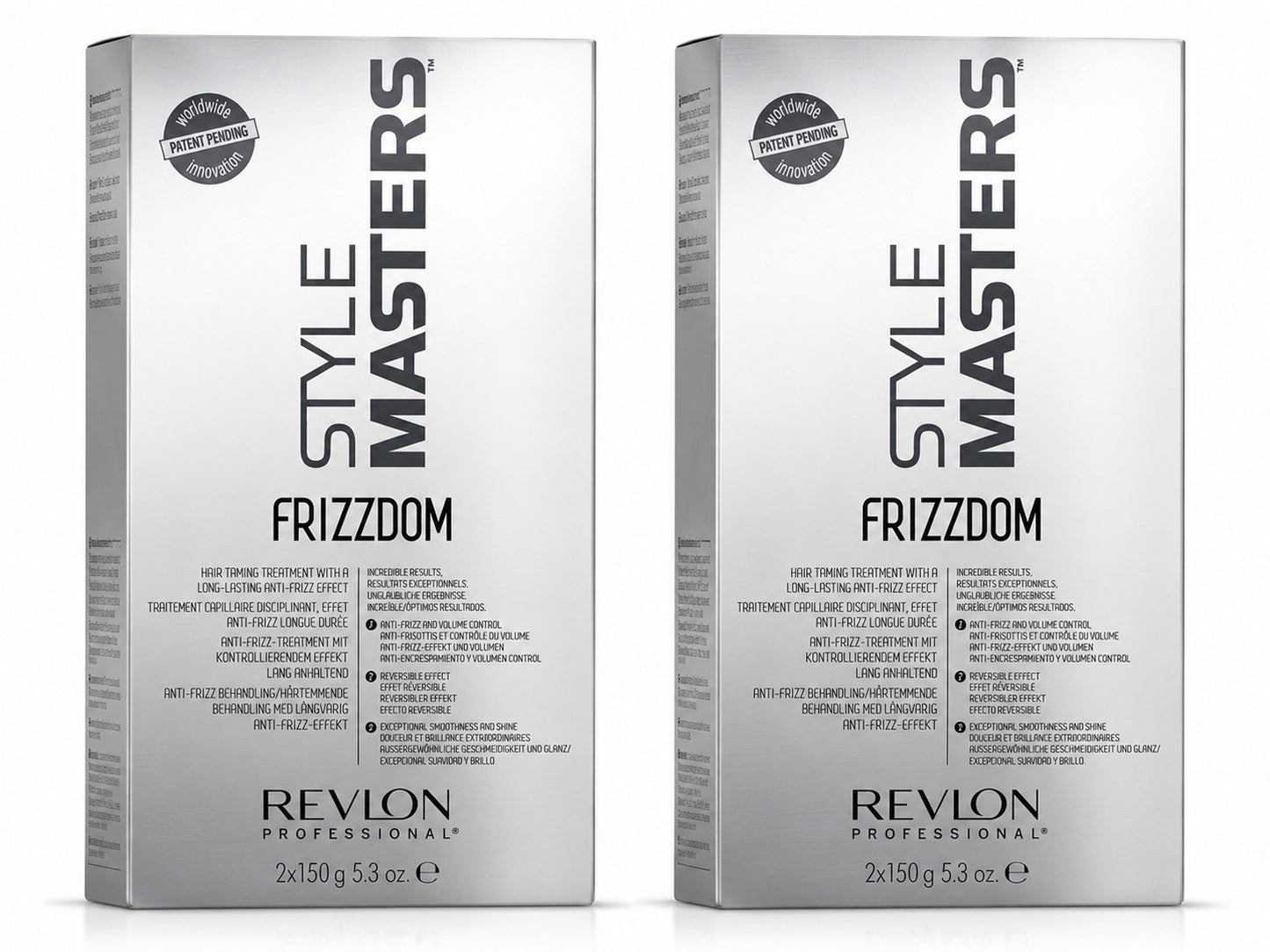 Revlon Style Masters Frizzdom Anti-Frizz Hair Treatment 2x150g 2 pack - Lumi and Leo