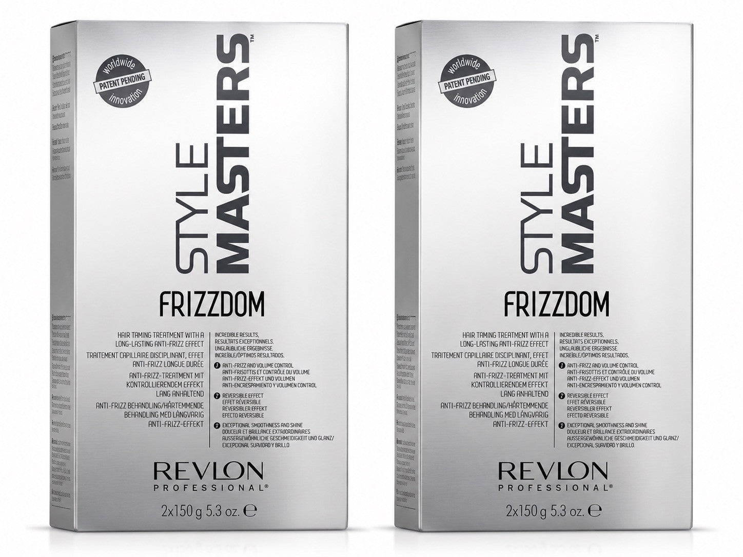 Revlon Style Masters Frizzdom Anti-Frizz Hair Treatment 2x150g 2 pack