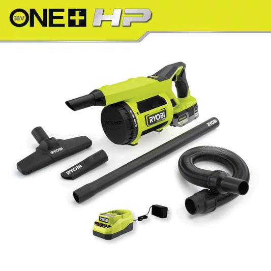 Ryobi 18V Cordless Hand Vacuum w/ HEPA Filter 3X Suction Power Tool Only - Lumi and Leo
