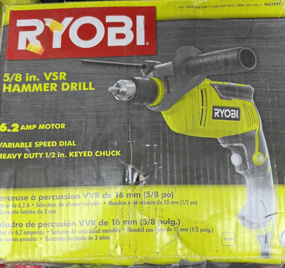 Ryobi 6.2 Amp 5/8 in. Variable Speed Reversible Hammer Drill - Lumi and Leo