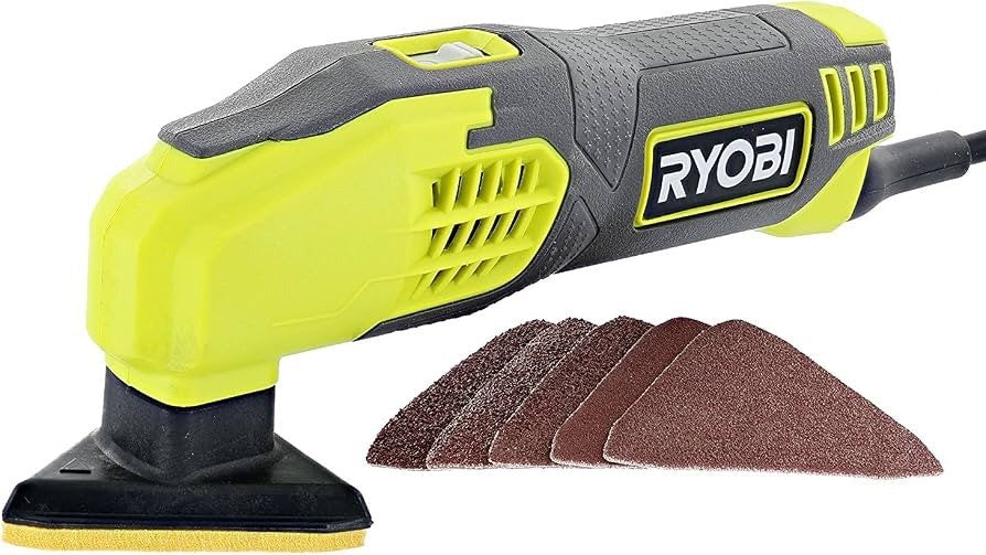 Ryobi DS1200 120V 0.4A 2-7/8" Detail Sander - NEW IN BOX - Lumi and Leo