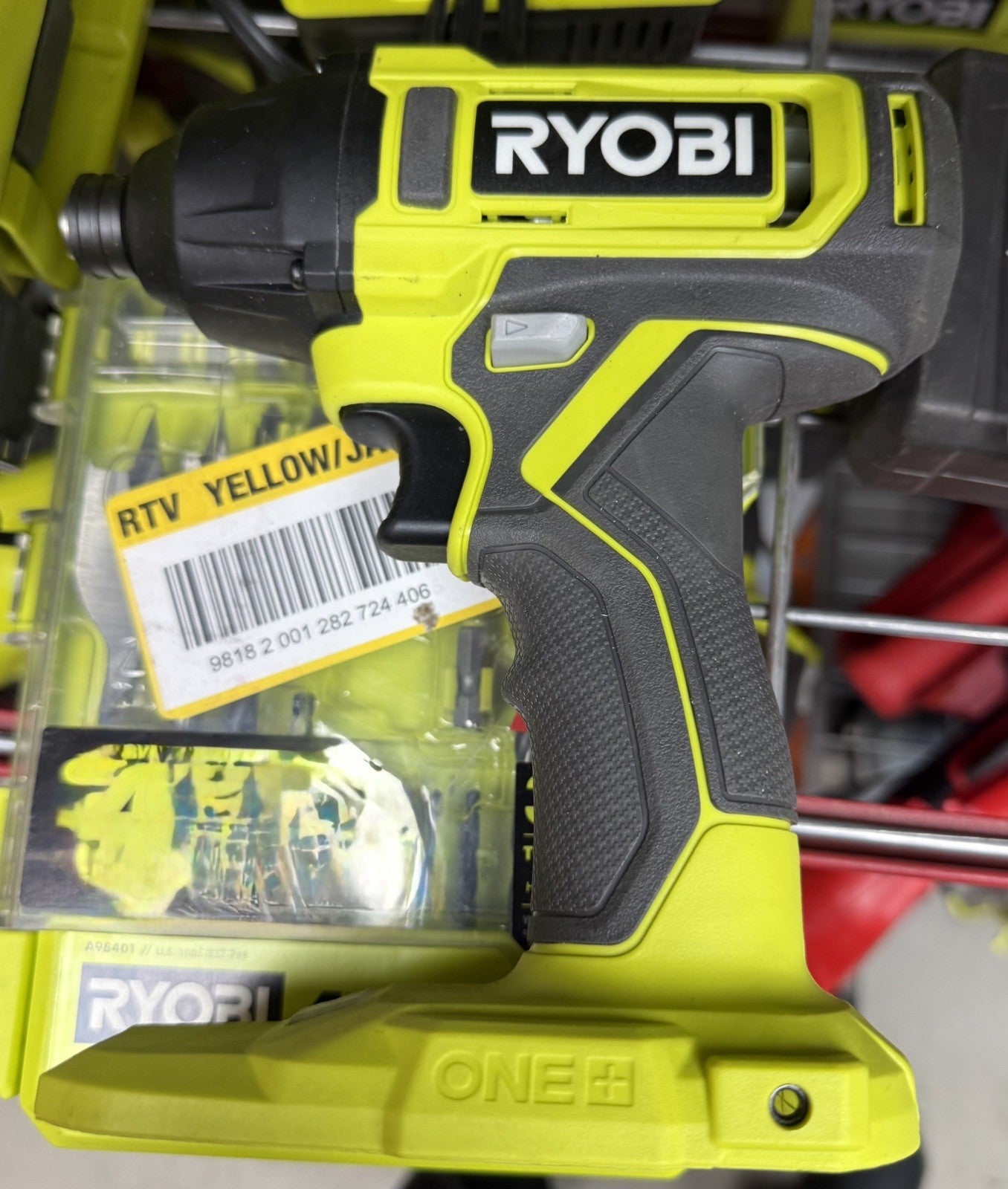 Ryobi One+ HP 18V Cordless Impact Driver Kit