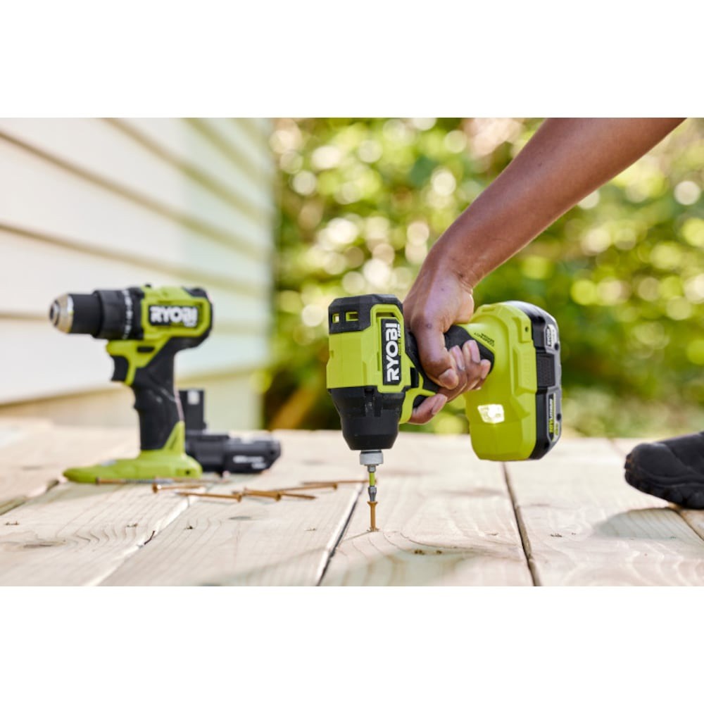 Ryobi One+ HP 18V Cordless Impact Driver Kit - Lumi and Leo
