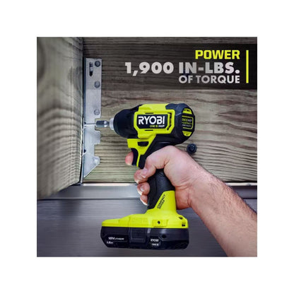 Ryobi One+ HP 18V Cordless Impact Driver Kit - Lumi and Leo