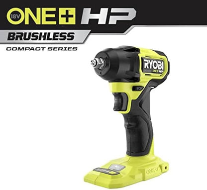 Ryobi P262 HP 18V Brushless Cordless 4-Mode 1/2 in. Impact Wrench Tool Only NEW - Lumi and Leo