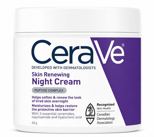 *** SALE CERAVE ** Skin Renewing Night Cream Niacinimide & More! Free Ship - Lumi and Leo