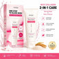 SOQU Rice Collagen 2-in-1 Glass Skin Mask Cleanser Korean Skincare 150ml - Lumi and Leo