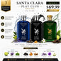 Santa Clara Play Club 3 Pack Blue Black Green EDP 100ml Men Perfume Set - Lumi and Leo
