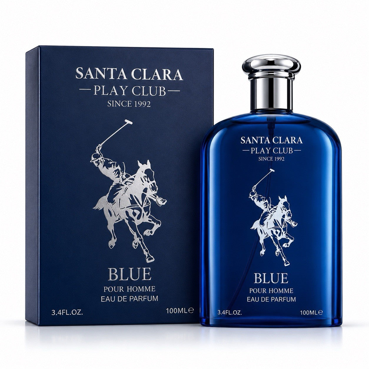Santa Clara Play Club 3 Pack Blue Black Green EDP 100ml Men Perfume Set