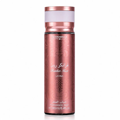 Scenabella Franker Rose Latina Fragrance Mist Body Spray 250ml 8.4oz Women - Lumi and Leo
