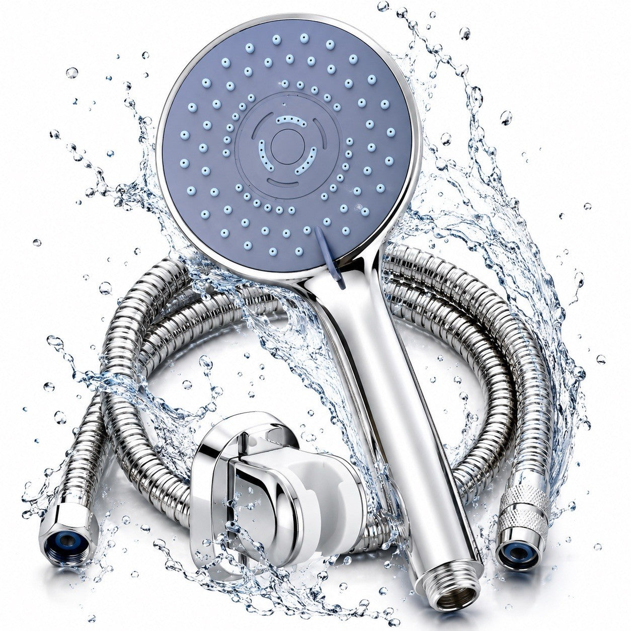 Senior Sanitary Wares Handheld Shower Head Hose Holder Chrome X6222001 - Lumi and Leo
