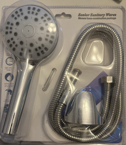Senior Sanitary Wares Handheld Shower Head Hose Holder Chrome X6222027 - Lumi and Leo