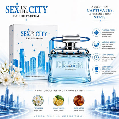 Sex in the City Dream Eau de Parfum 100ml Women's Fragrance Spray New - Lumi and Leo