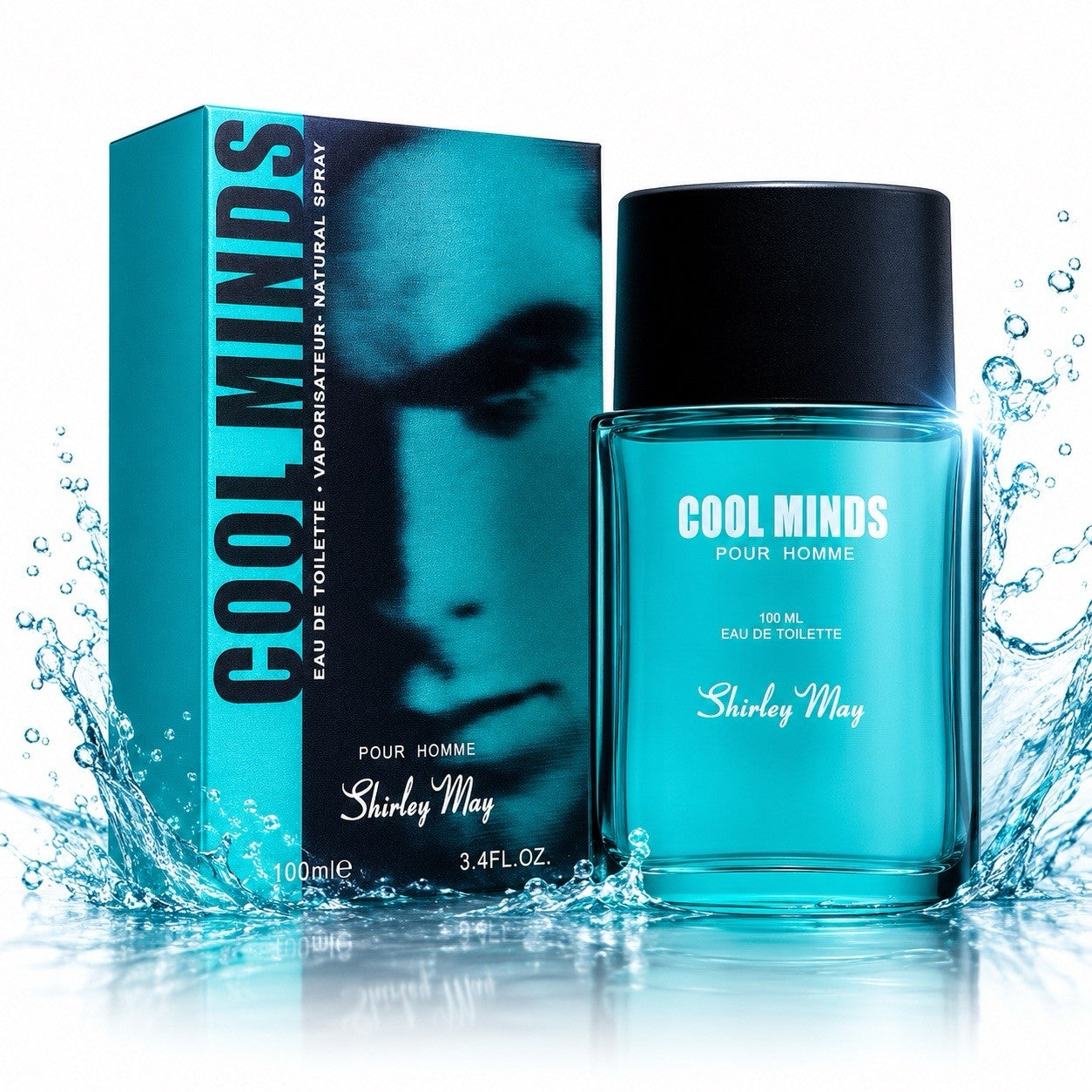 Shirley May Cool Minds for Men Eau de Toilette Spray 100ml New in Box