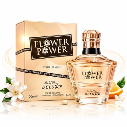 Shirley May Deluxe Flower Power Women’s EDT Spray 100ml New in Box - Lumi and Leo