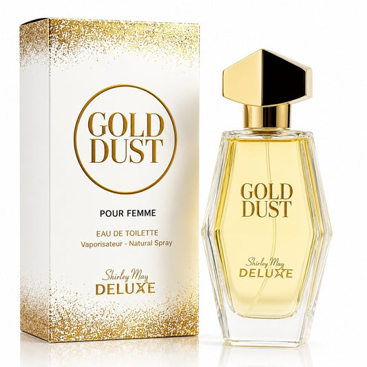 Shirley May Deluxe Gold Dust Eau de Toilette Women 100ml Natural Spray - Lumi and Leo