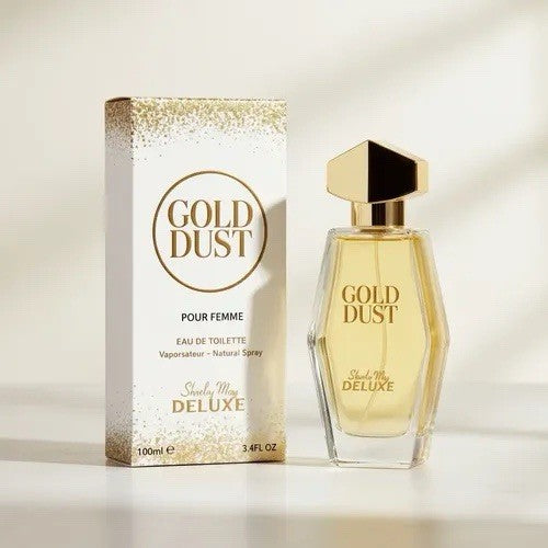 Shirley May Deluxe Gold Dust Eau de Toilette Women 100ml Natural Spray