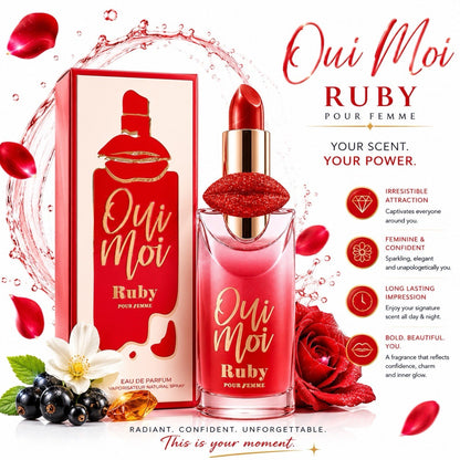 Shirley May Deluxe Oui Moi Ruby Eau de Parfum Women 100ml Spray - Lumi and Leo