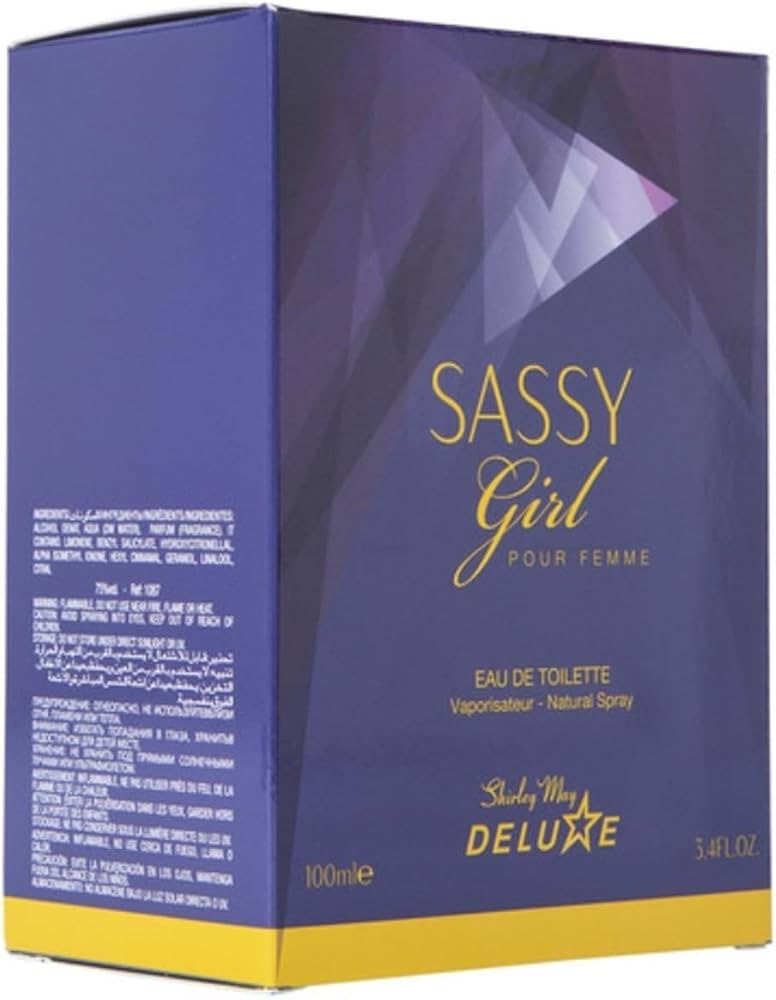 Shirley May Deluxe Sassy Girl Eau de Toilette for Women 100ml Spray - Lumi and Leo