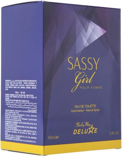Shirley May Deluxe Sassy Girl Eau de Toilette for Women 100ml Spray - Lumi and Leo
