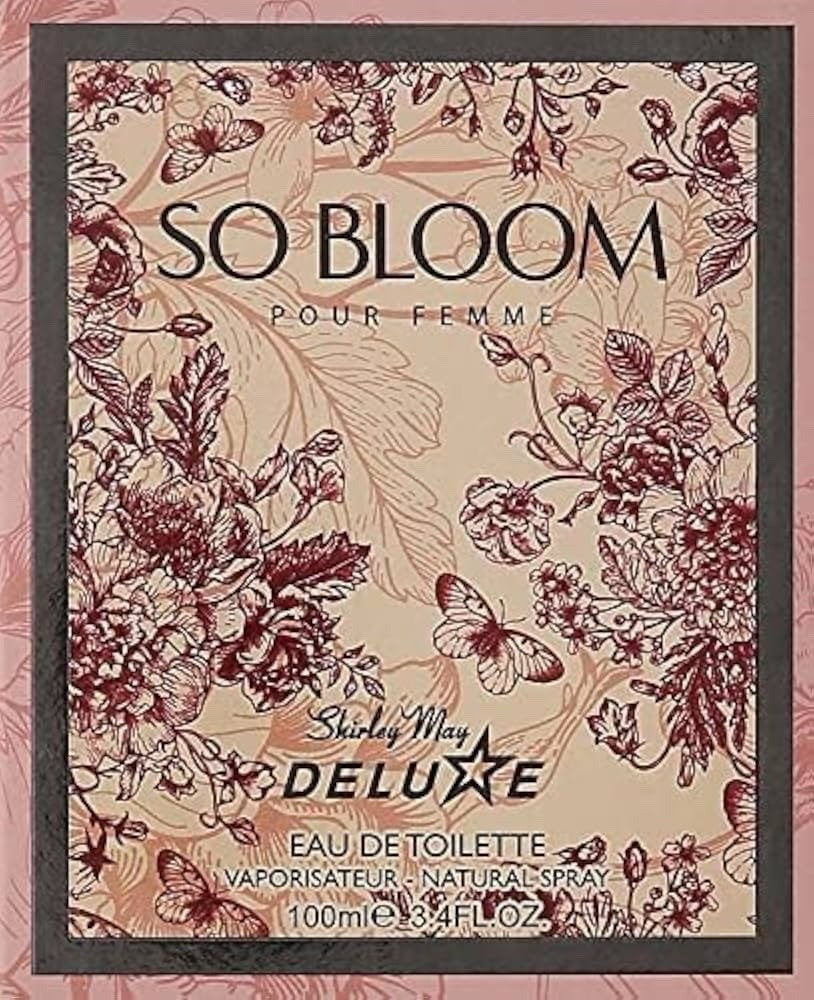 Shirley May Deluxe So Bloom Eau de Toilette Women 100ml Floral Spray - Lumi and Leo