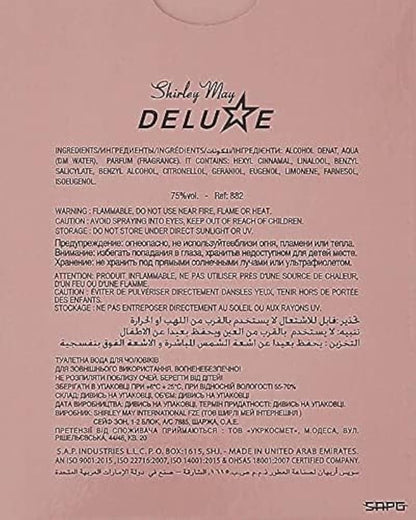 Shirley May Deluxe So Bloom Eau de Toilette Women 100ml Floral Spray - Lumi and Leo