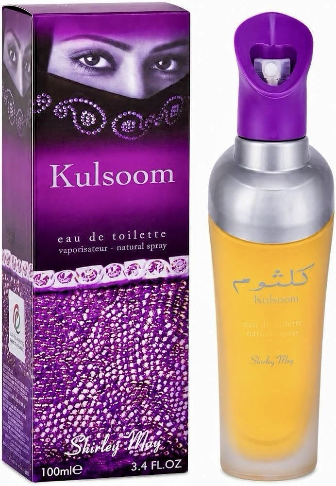Shirley May Kulsoom Eau de Toilette Spray for Women 100ml 3.4 fl oz Perfume