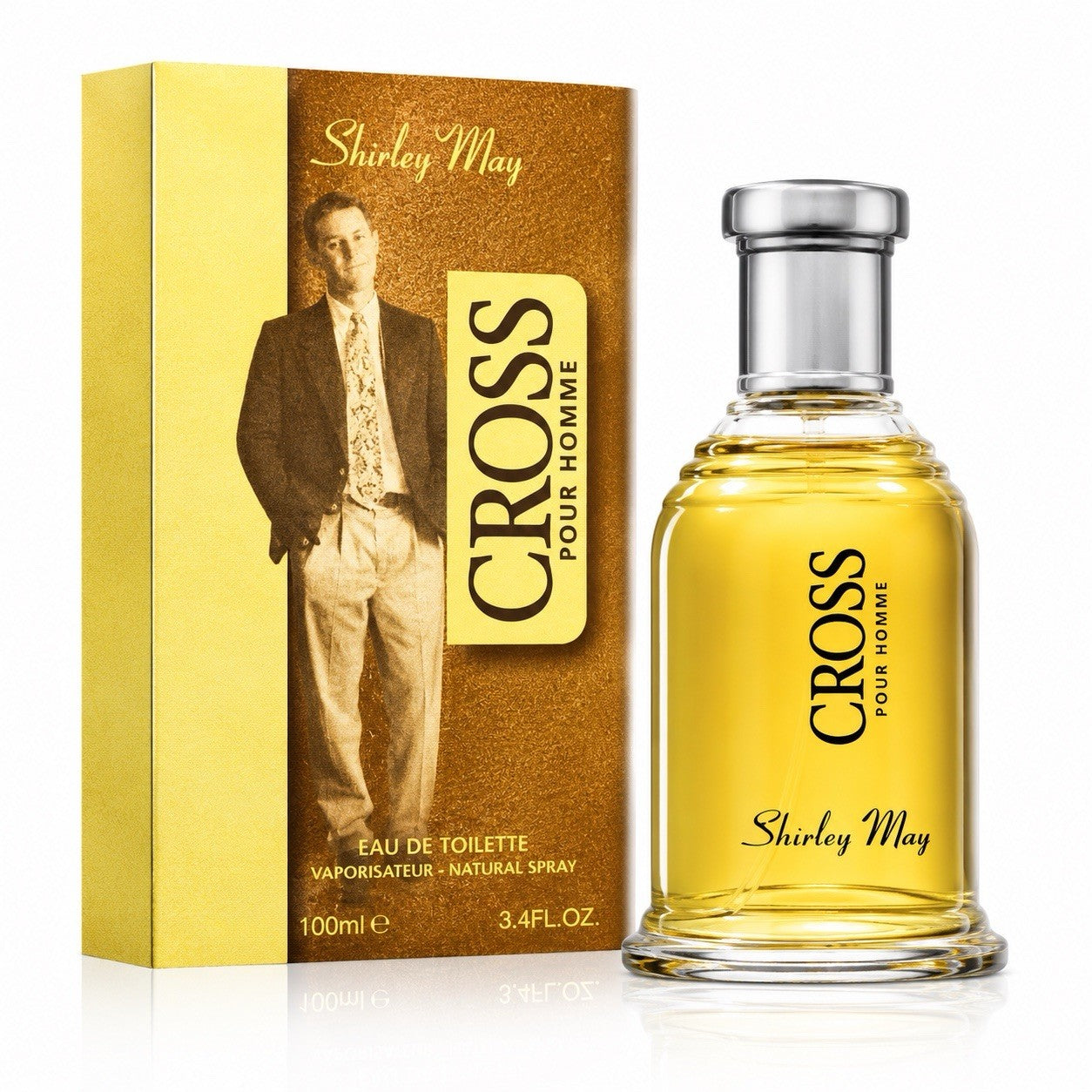 Shirley May Men’s Cologne 4 Pack EDT 100ml Cross Voyager Vector Herman